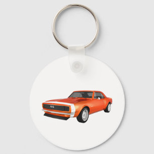 Chaveiro 1967 Camaro SS: Término laranja: Modelo 3D: