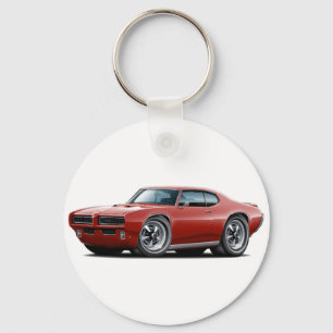Chaveiro 1968-69 carro marrom de GTO