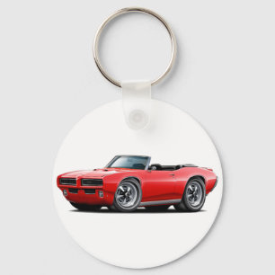 Chaveiro 1968-69 Convertible vermelho de GTO