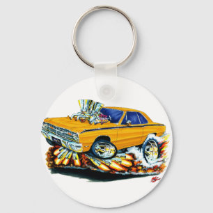 Chaveiro 1968-71 carro da laranja do dardo de Dodge
