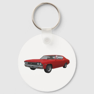 Chaveiro 1968 Chevelle SS: Finalidade Vermelha