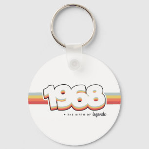 Chaveiro 1968 Nascimento de lendas de Trucker Hat