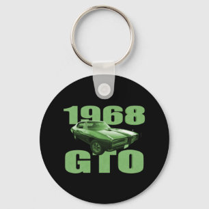 Chaveiro 1968 Pontiac GTO Muscle Car Green