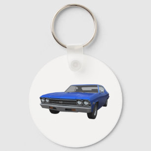 Chaveiro 1969 Chevelle SS: Fim Azul