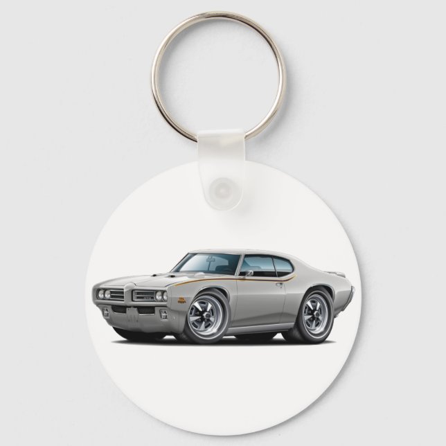 Chaveiro 1969 GTO Juiz Silver Car (Frente)