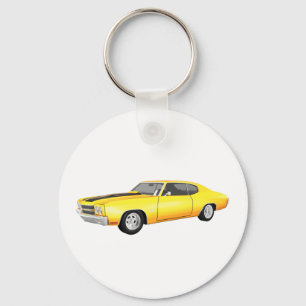 Chaveiro 1970 Chevelle SS: Acabamento Amarelo: