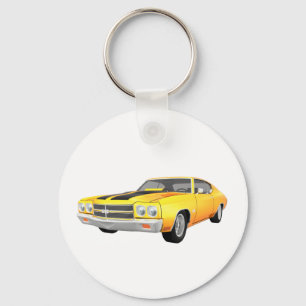 Chaveiro 1970 Chevelle SS: Conclusão Amarela: