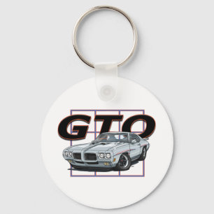Chaveiro 1970 GTO Silver