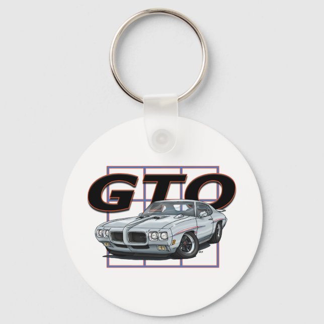 Chaveiro 1970 Pontiac GTO (Frente)