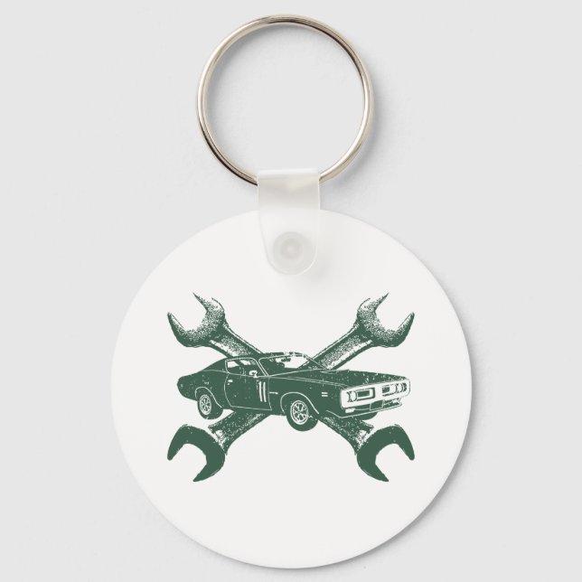 Chaveiro 1971 Dodge 440 Charger (Frente)