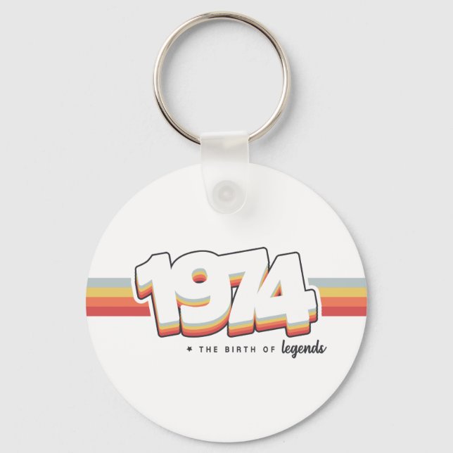 Chaveiro 1974 Nascimento de lendas (Frente)