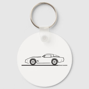 Chaveiro 1980-82 Chevrolet Corvette