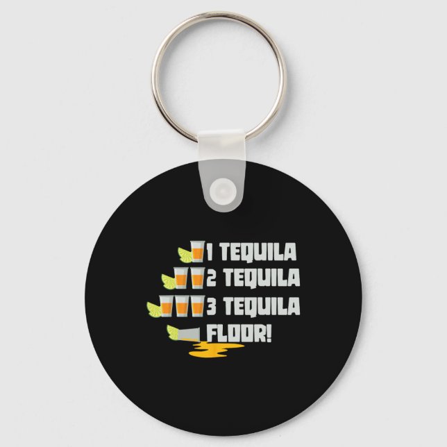 Chaveiro 1 Tequila 2 Tequila 3 Tequila Floor Cinco De Mayo (Frente)