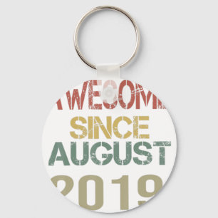 Chaveiro 2º aniversário 2 anos Vintage incrível desde agost