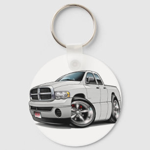 Chaveiro 2003-08 Ram Quad White Truck