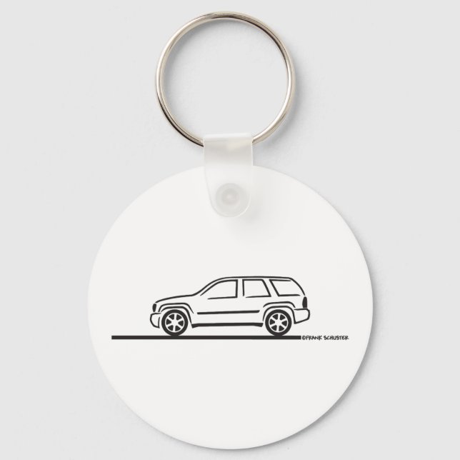 Chaveiro 2009 Chevy Trailblazer SS (Frente)