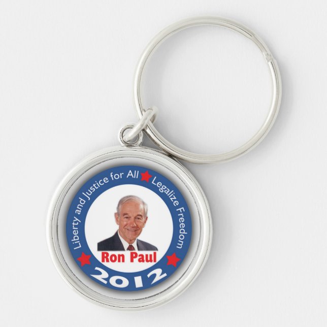 Chaveiro 2012 de Ron Paul (Frente)