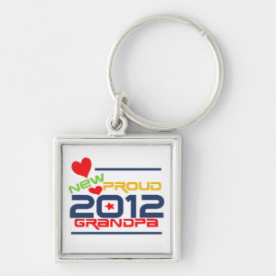 Chaveiro 2012 t-shirt e presentes orgulhosos do vovô