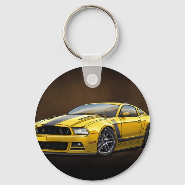 Chaveiro 2014 Yellow Boss 302 (Frente)