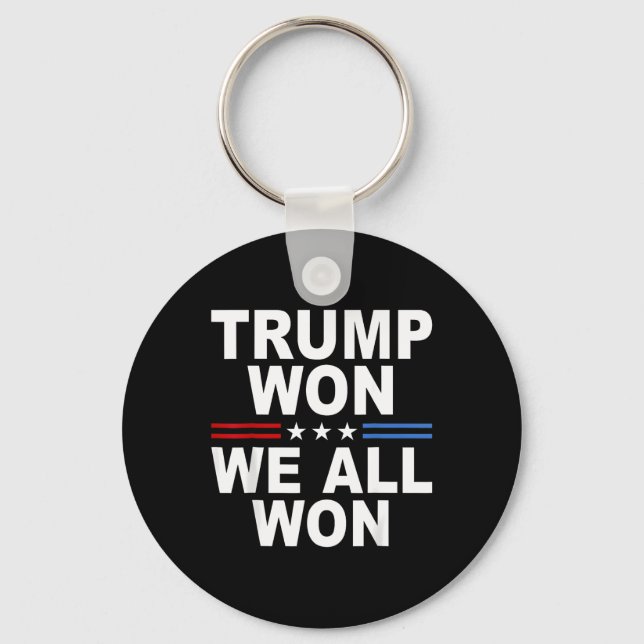 Chaveiro 2024 A Sinalizador Americano Trump Won (Frente)