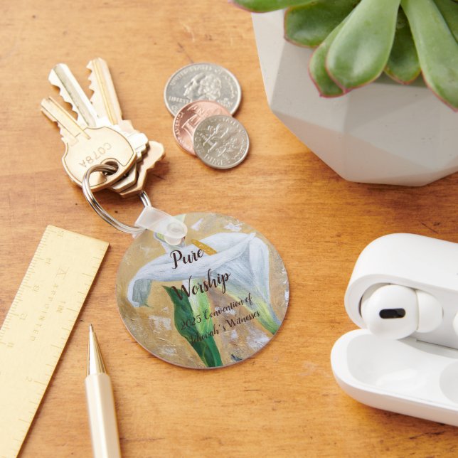 Chaveiro 2025 JW convention customize also name (Mesa)