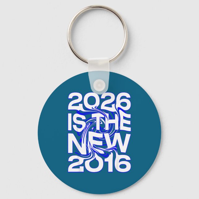 Chaveiro 2026 Novo Futuro Retro 2016 (Frente)