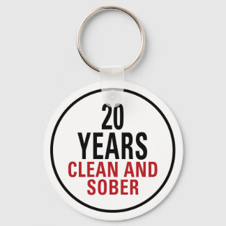 Chaveiro 20 anos limpos e mais sórdidos