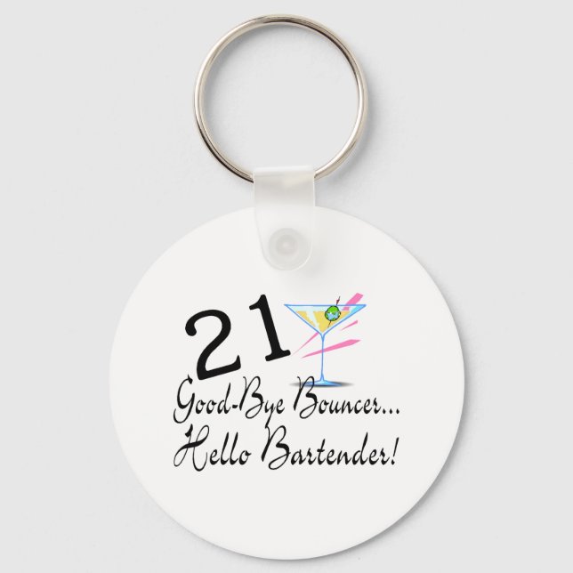 Chaveiro 21 Bom Tchau, Alô Barman (Frente)