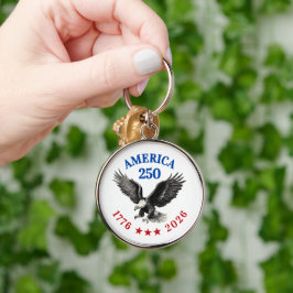 Chaveiro 250º Aniversário EUA 2026 Águia Americana