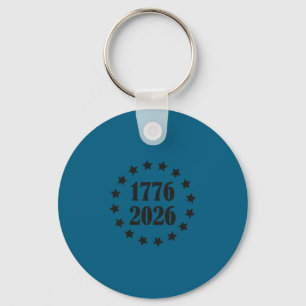 Chaveiro 250 Anos 1776 2026 250º