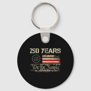 Chaveiro 250 Anos 1776-2026 Nós, o Povo Bandeira dos EUA 25