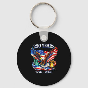 Chaveiro 250 anos da américa aniversário 250º independência