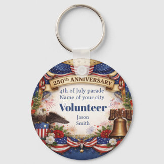 Chaveiro 250th Anniversary Keychain