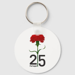 Chaveiro 25 de abril, a Revolução dos Cravos, Portugal
