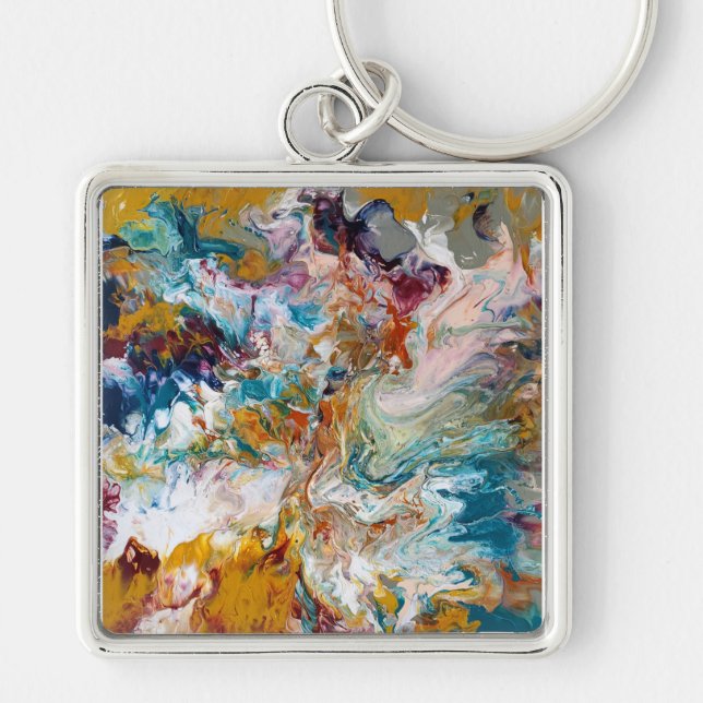 Chaveiro 2" ao quadrado L Navegando em 2020 (Frente)