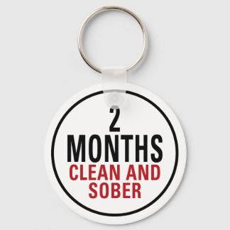 Chaveiro 2 Meses Limpo e Sober