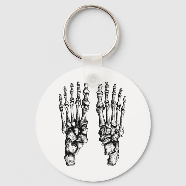 Chaveiro 2 pés para cima (Frente)