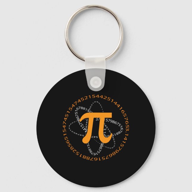 Chaveiro 3.14 Design De Matemática Para Pi Dia 1 (Frente)