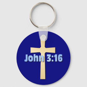 Chaveiro 3:16 de John