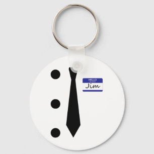 Chaveiro 3 Buracos - Jim Figurume Fácil Camisa De Halloween