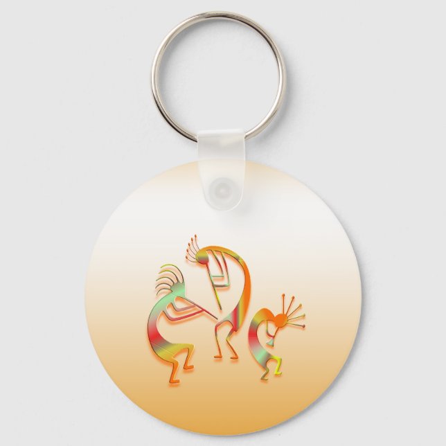 Chaveiro 3 Kokopelli_#51 (Frente)