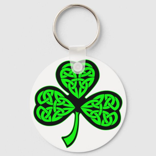 Chaveiro 3 Shamrock Celular Folha (Frente)