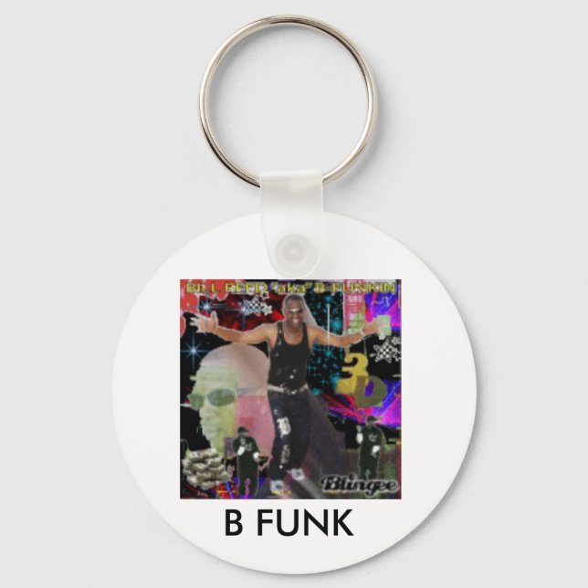 Chaveiro 3d, B FUNK (Frente)