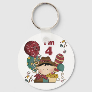 Chaveiro 4º Aniversário Camisetas e presentes