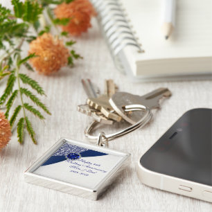 Chaveiro 45th Corrente chave de aniversário de casamento