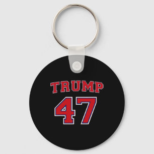 Chaveiro 47 Trump 2024 Votação Presidente Donald Trump 47.
