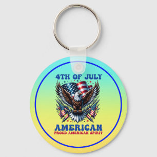 Chaveiro 4 de Julho Águia Americana Sublimação-61001