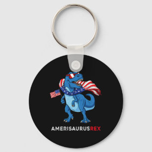 Chaveiro 4 De Julho Amerissauro T Rex Dinossaur Boys T