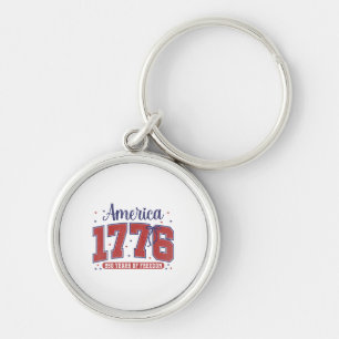 Chaveiro 4 de Julho Bandeira Americana Vintage 250 Anos 177