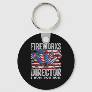 Chaveiro 4 De Julho Diretor De Fogos De Artifício Eu Lhe Li